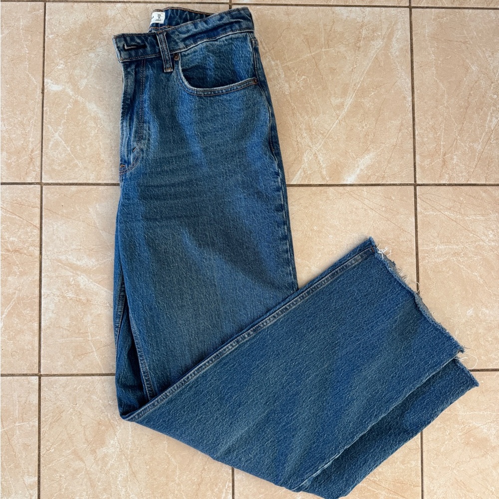 Abercrombie & Fitch 90s Relaxed Blue Jeans